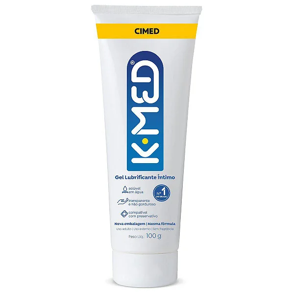 Gel Lubrificante K-Med 100G