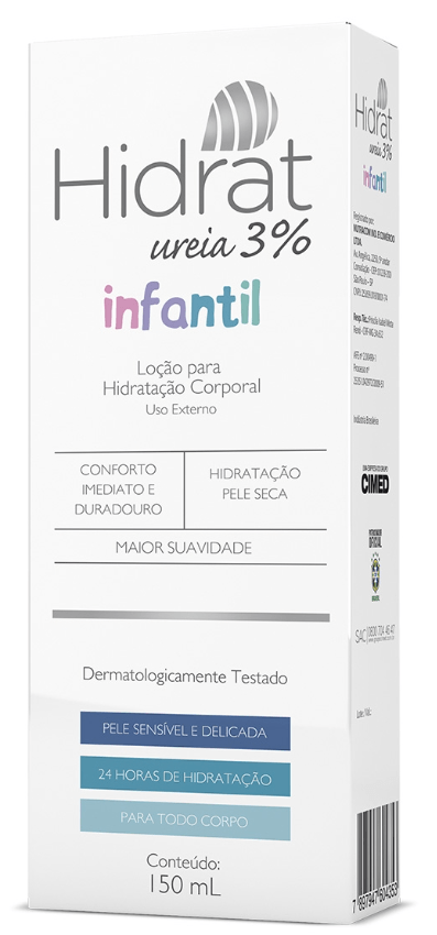 Hidrat Lc Corporal Ureia 3% Infantil 150Ml