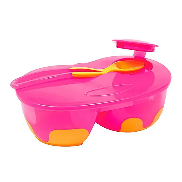 Kit Refeicao C/ Divisoria Rosa