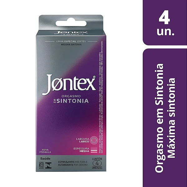 Preserv Jontex Orgasmo Sint 4Un