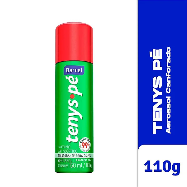 Tenys Pe Aero Canforado Aerossol 110G