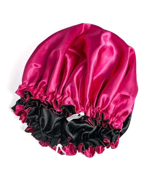 Touca De Cetim Dupla