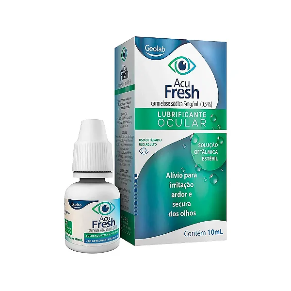 Acu Fresh 5mg/ml Solução Oftálmica 10ml