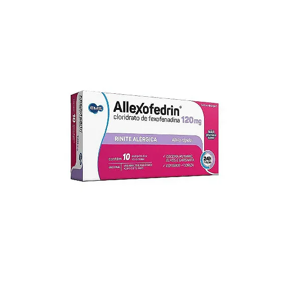 Allexofedrin 120mg 10 comprimidos Rev