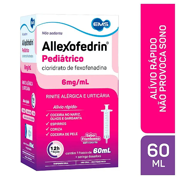 Allexofedrin 6mg/ml 60ml