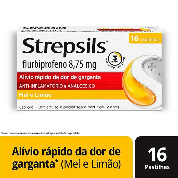 Angino Rub 3mg Mel/Limao 12Pastilhas