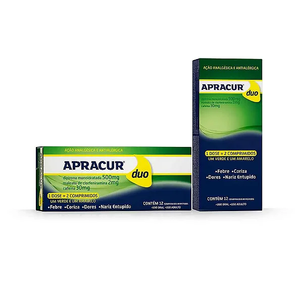 Apracur Duo 12 comprimidos