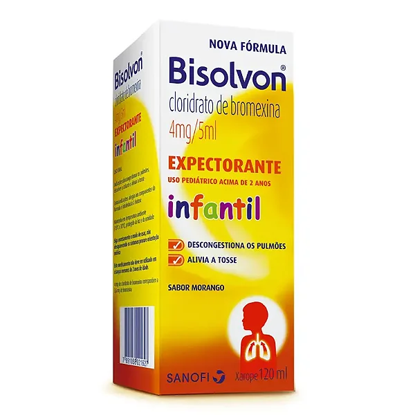 Bisolvon Xarope Pediátrico 120ml