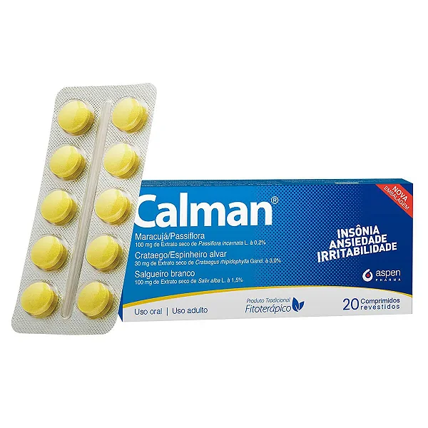 Calman 20 comprimidos
