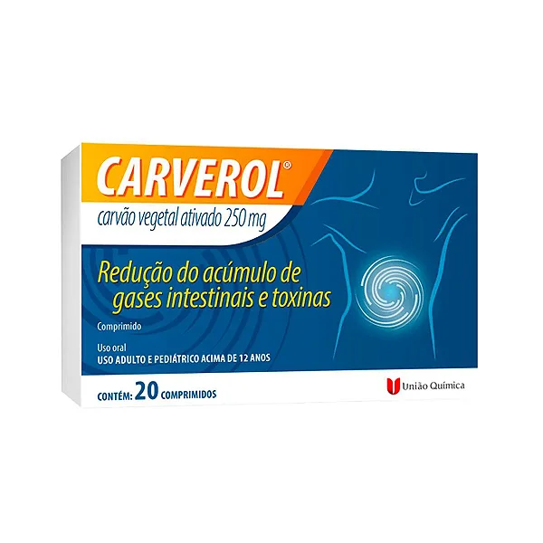 Carverol 250mg 20 comprimidos