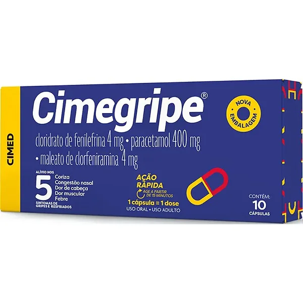 Cimegripe 10Cap