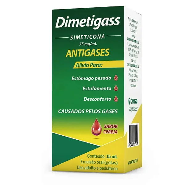 Dimetigass 75mg/ml Gts15ml