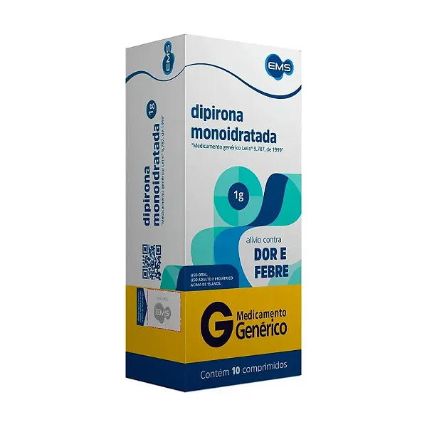 Dipirona Monoid 1G 10 comprimidos
