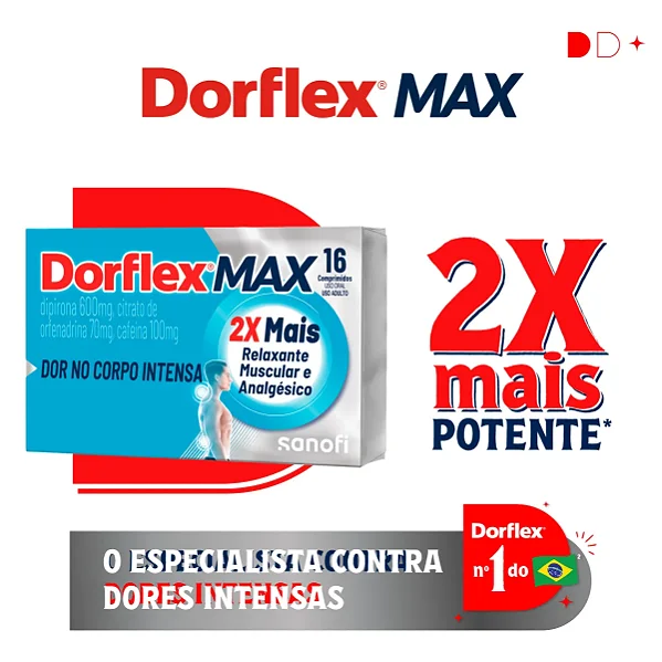 Dorflex Max 16 comprimidos