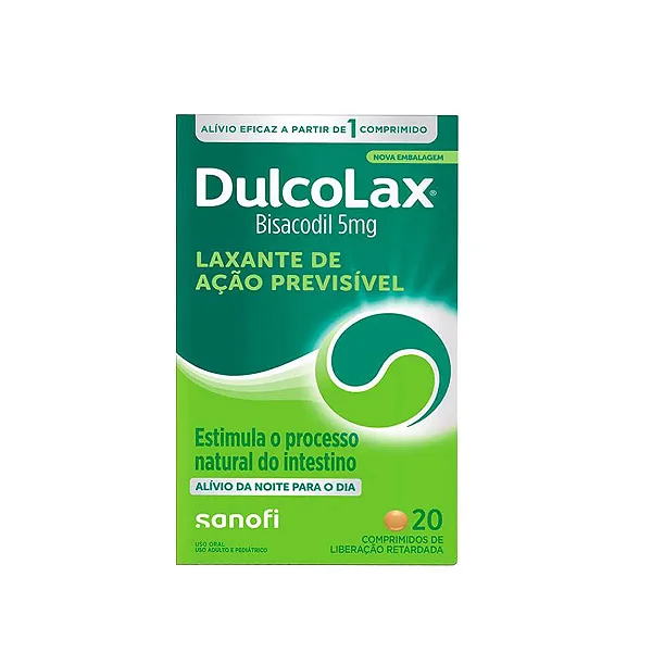 Dulcolax 5mg 20 comprimidos