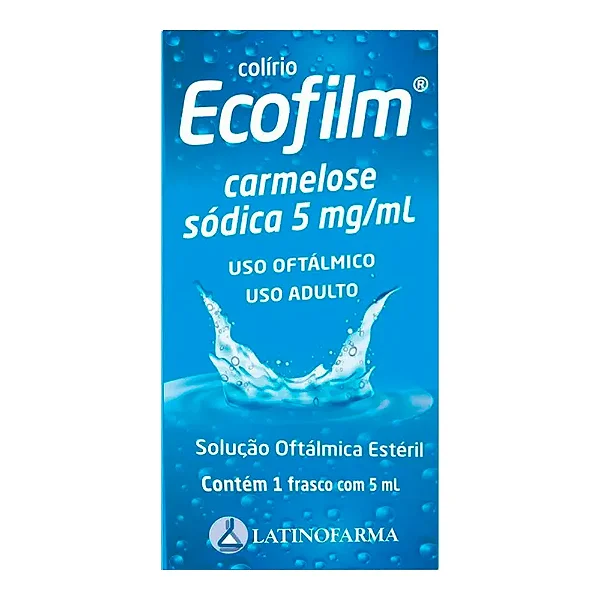 Ecofilm 5mg/ml Sol Oft 5ml