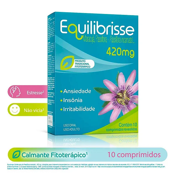 Equilibrisse 420mg 10 comprimidos