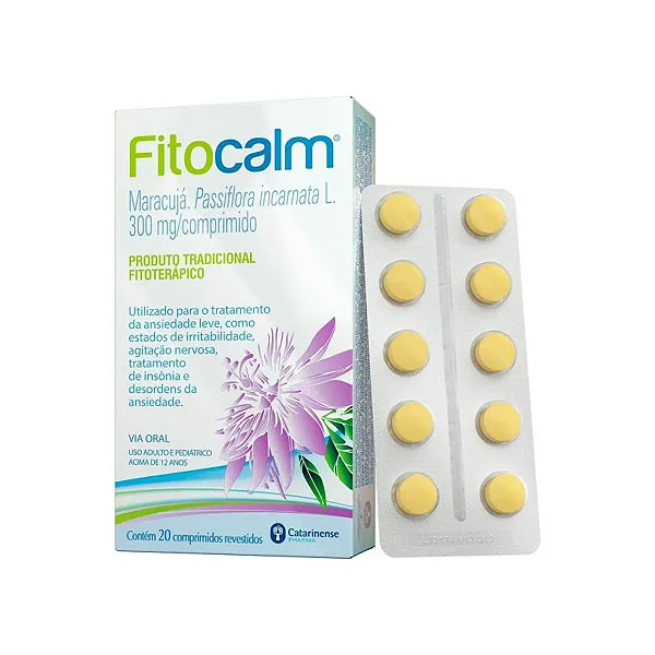 Fitocalm 300mg 20 comprimidos