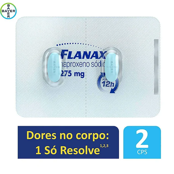Flanax 275mg 2 comprimidos