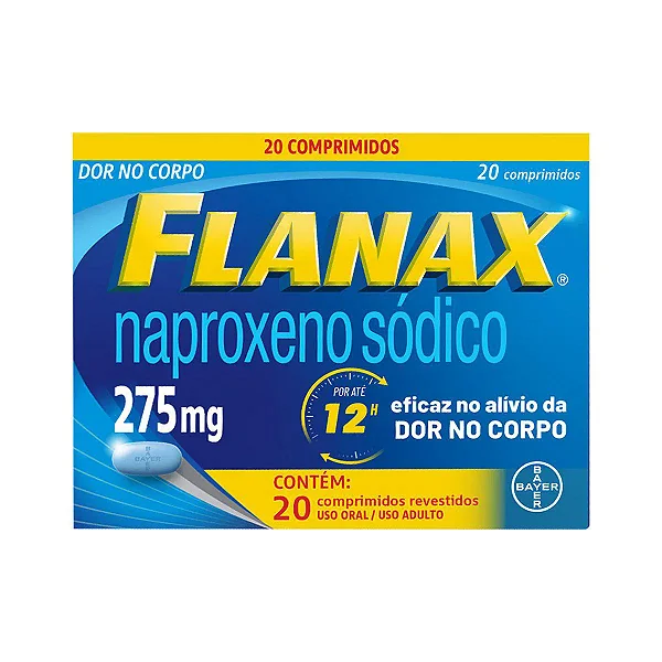 Flanax 275mg 20 comprimidos