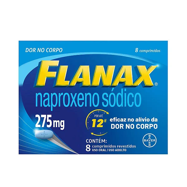 Flanax 275mg 8 Comprimidos