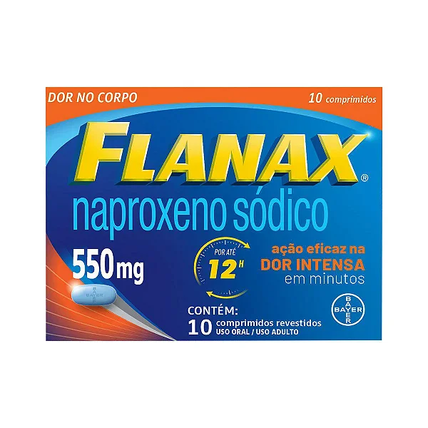 Flanax 550mg 10 comprimidos