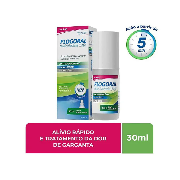 Flogoral Spray 30ml Menta