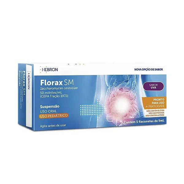 Florax Pediátrico 5 Flac 5ml