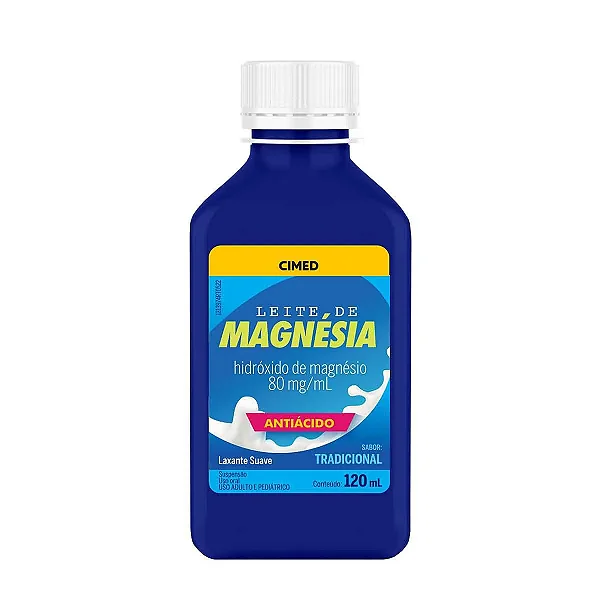 Leite Magn Magnazia 120ml Trad