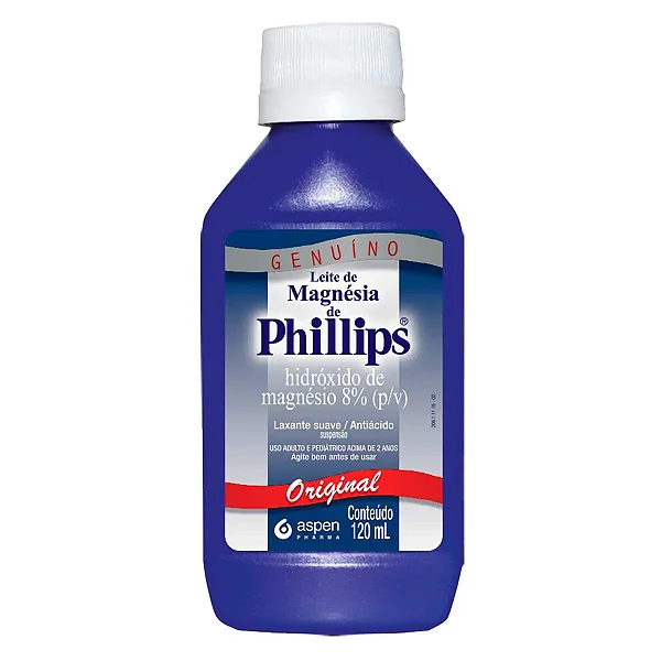 Leite Magnesia Phillips 120ml Original