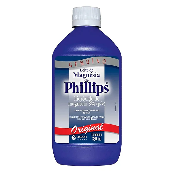 Leite Magnesia Phillips 350ml