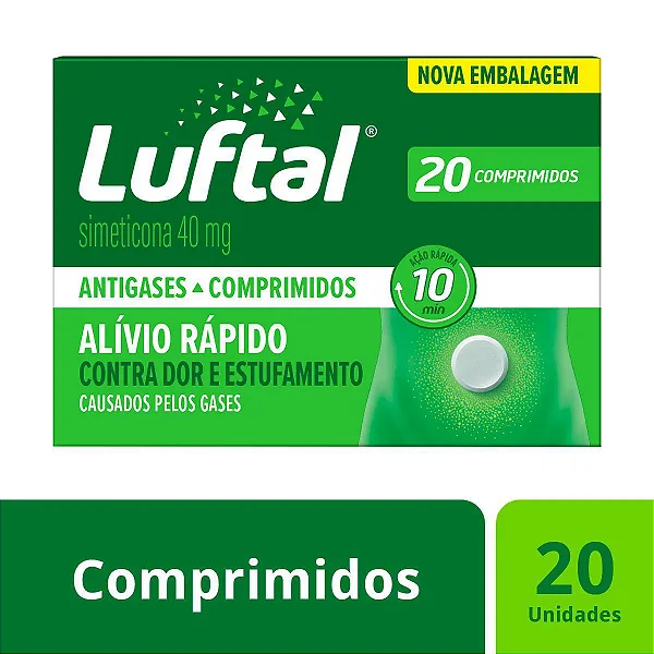 Luftal 40mg 20 comprimidos