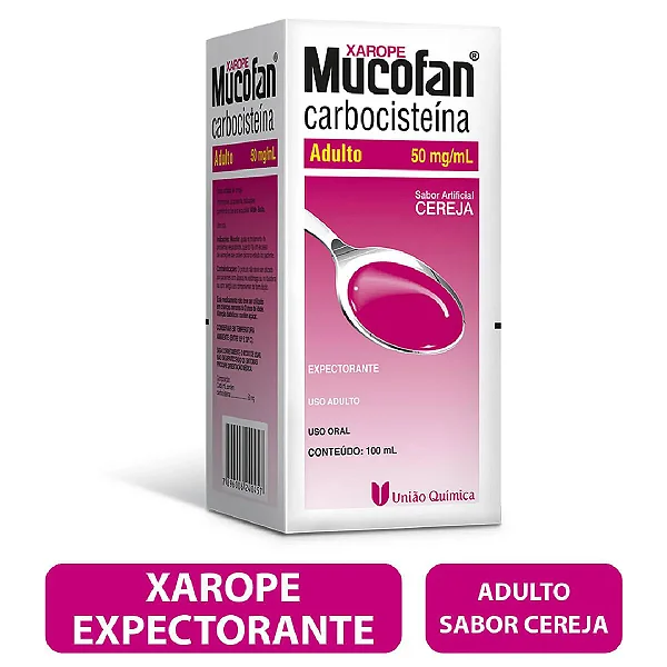Mucofan 50mg Adulto