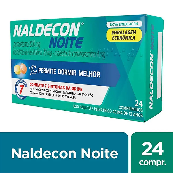 Naldecon Noite 24 comprimidos