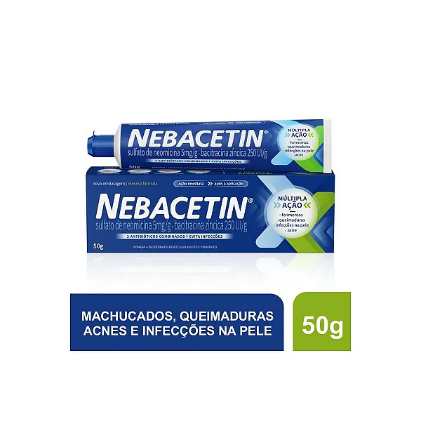 Nebacetin Pomada 50G