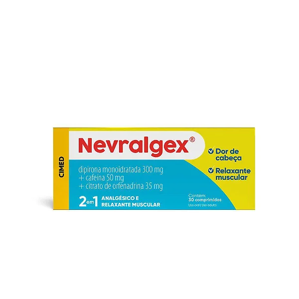 Nevralgex 300+50+35mg 30 Comprimidos