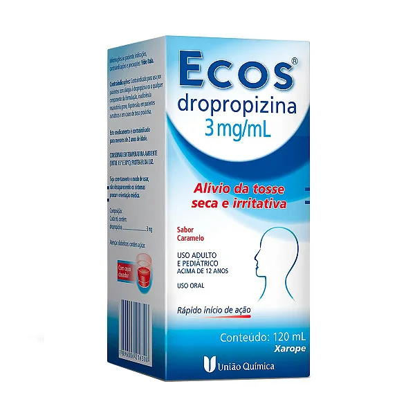 Xarope Ecos 15mg 120ml