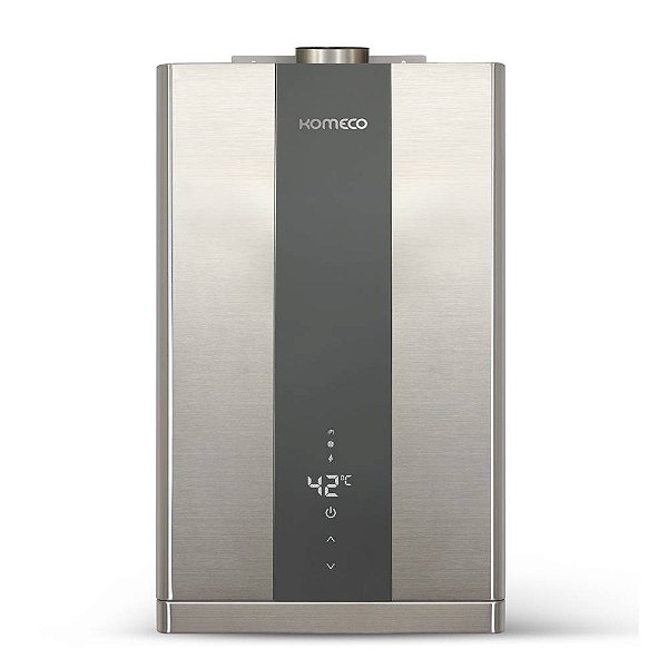 Aquecedor De Água A Gás Komeco 21 Litros KO 21DI Digital Inox - GLP
