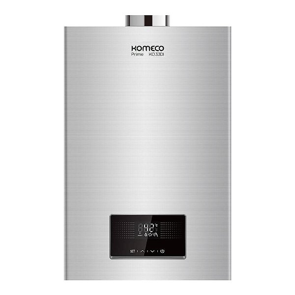 Aquecedor De Água A Gás Komeco 32,5 Litros KO 33DI Prime WI-FI Inox - GN