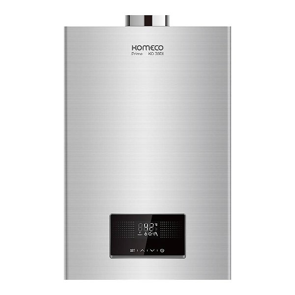 Aquecedor De Água A Gás Komeco 37,5 Litros KO 38DI Prime WI-FI Inox  - GN