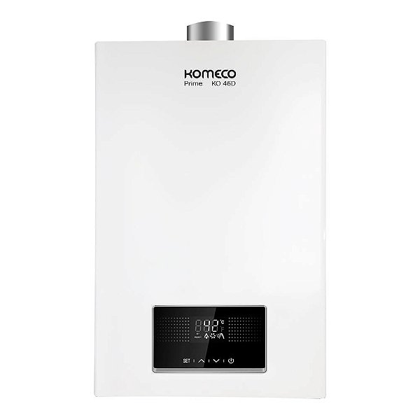 Aquecedor De Água A Gás Komeco 46,5 Litros KO 46D Prime WI-FI Branco  - GN