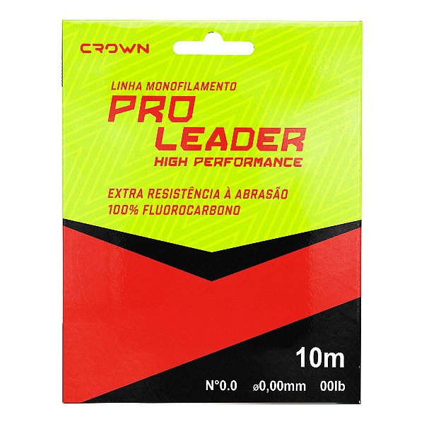 LINHA PRO LEADER FLUOROCARBON 10MT