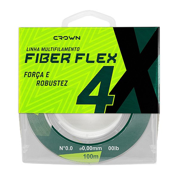 LINHA FIBER FLEX 100MT