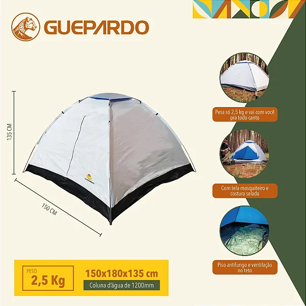 BARRACA ATENA 4P PRATA