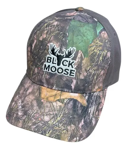 BONE BLACK MOOSE - CAMUFLADO E CINZA *TECIDO