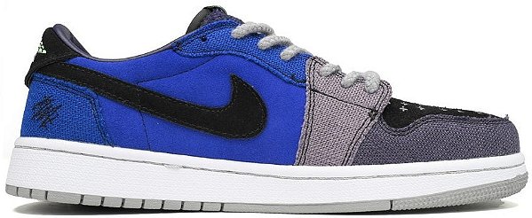 AIR JORDAN 1 LOW OG ZION WILLIAMSON "VOODOO" OG BLUE