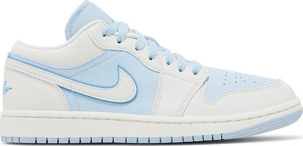 AIR JORDAN 1 LOW REVERSE ICE BLUE