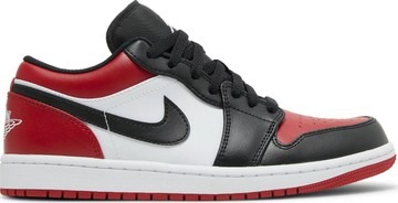 AIR JORDAN 1 LOW BRED TOE