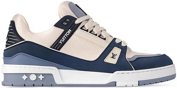 LOUIS VUITTON LV TRAINER WHITE BLUE