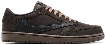AIR JORDAN 1 LOW TRAVIS SCOTT VELVET BROWN